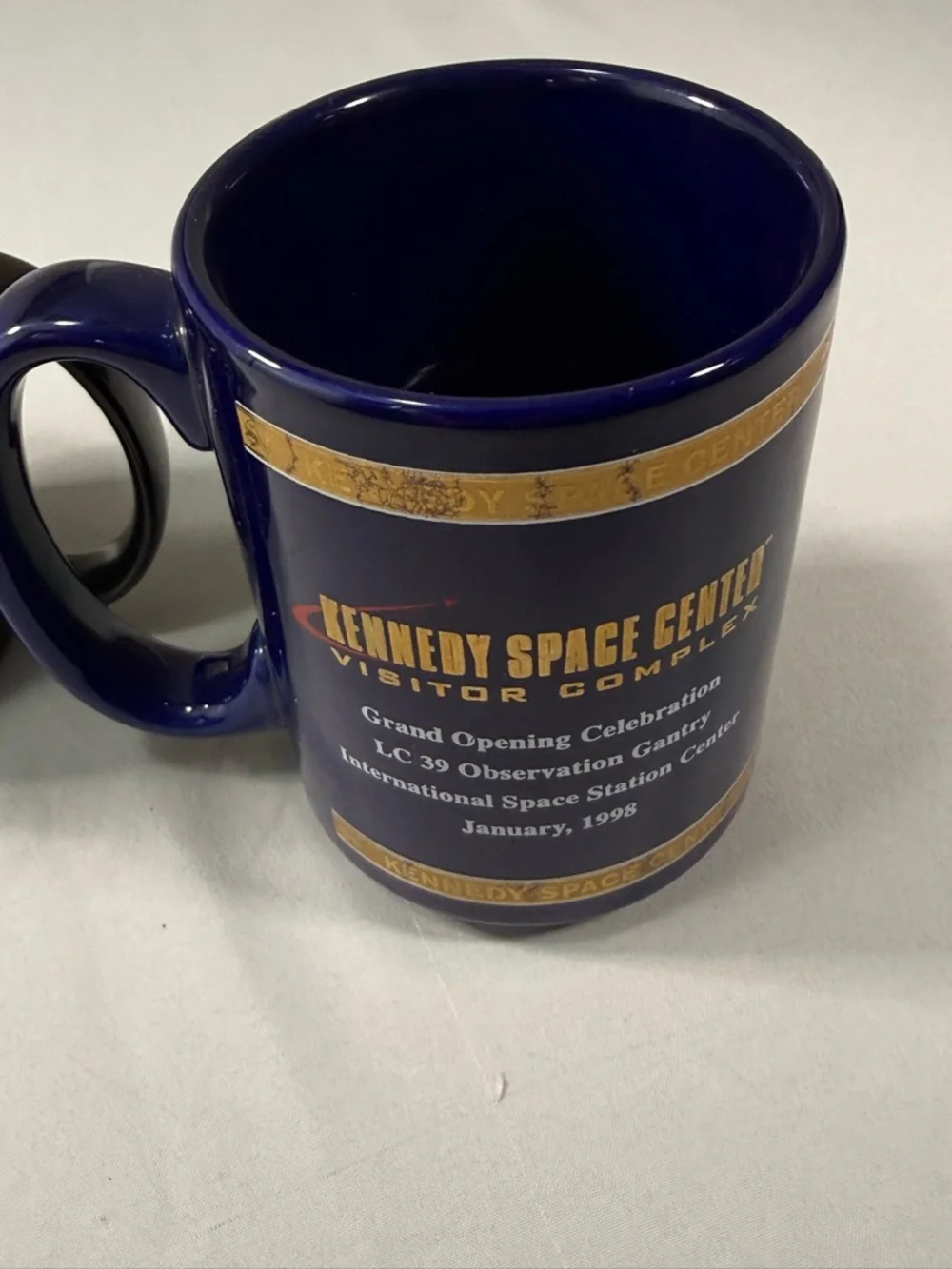 NASA Mug Set Kennedy Space Center 1998‎ Vintage Lot